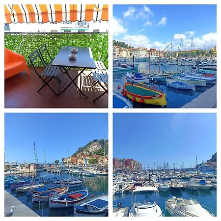Port De Nice-charmant Bucolique ! Vue Port Apartment *