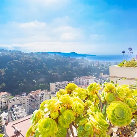 Apartment S12 Staywizus - 2bdr Bellet Sea & Mountain View Parking, Terrace & Ac Nice