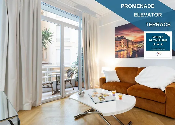 Promenade, 2Pieces Chic Et Clim Avec Terrasse