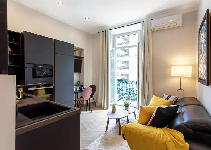 L37 F1 Central 2 Min De La Mer Balcon & Clim