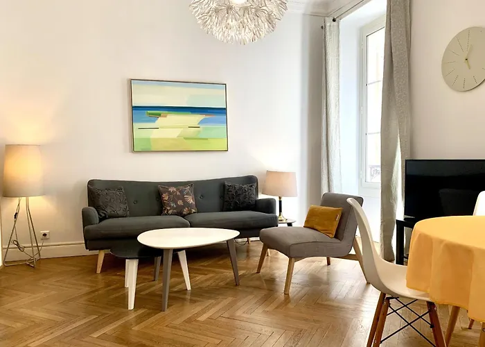Aparthotel Riviera - 2 Minutes De La Plage - Exceptionnel 2 Chambres Ac - Balcon Meyerbeer 1