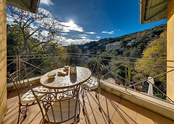 Maison Nicoise, Jardin, Piscine, Parking Double