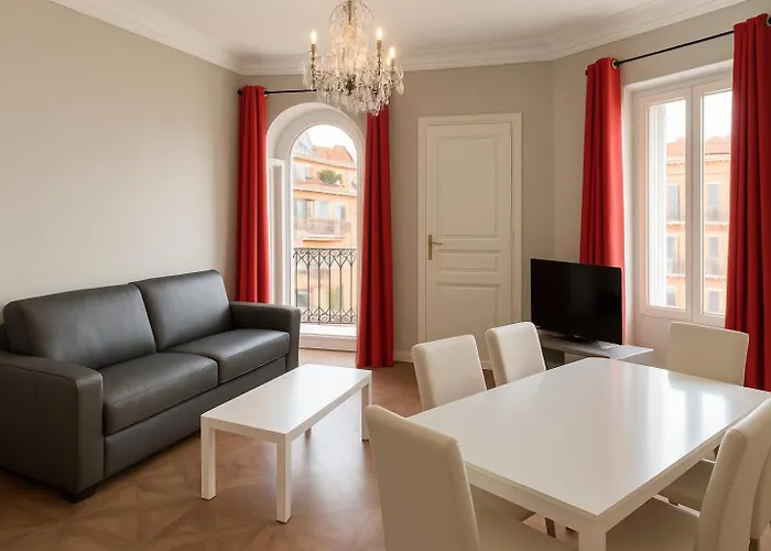 Splendide Appartement Design Plein Centre Nice Climatise - 3 Chambres