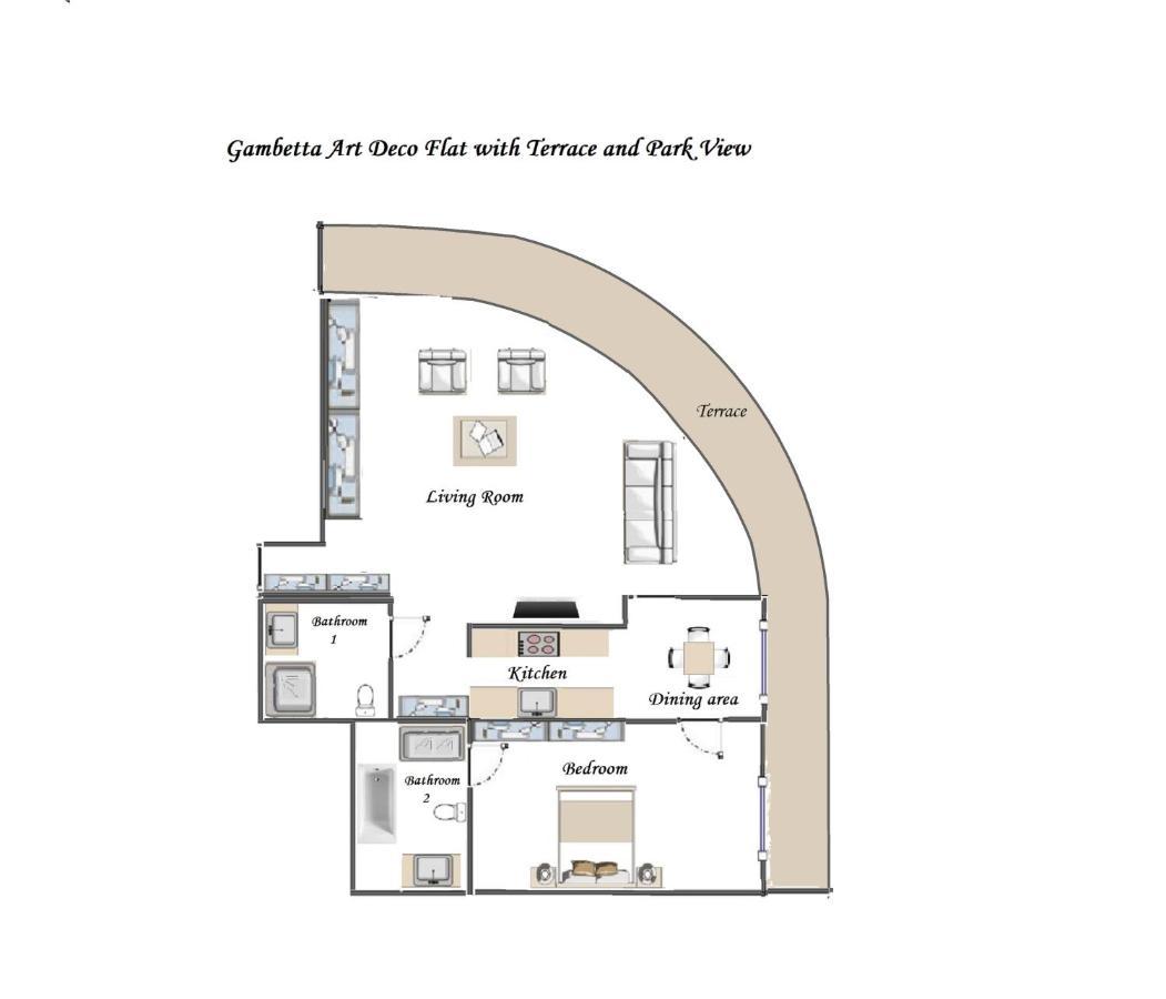 Victor Hugo - Modern And Sunny, Terrace, 2 Baths Apartment Nice