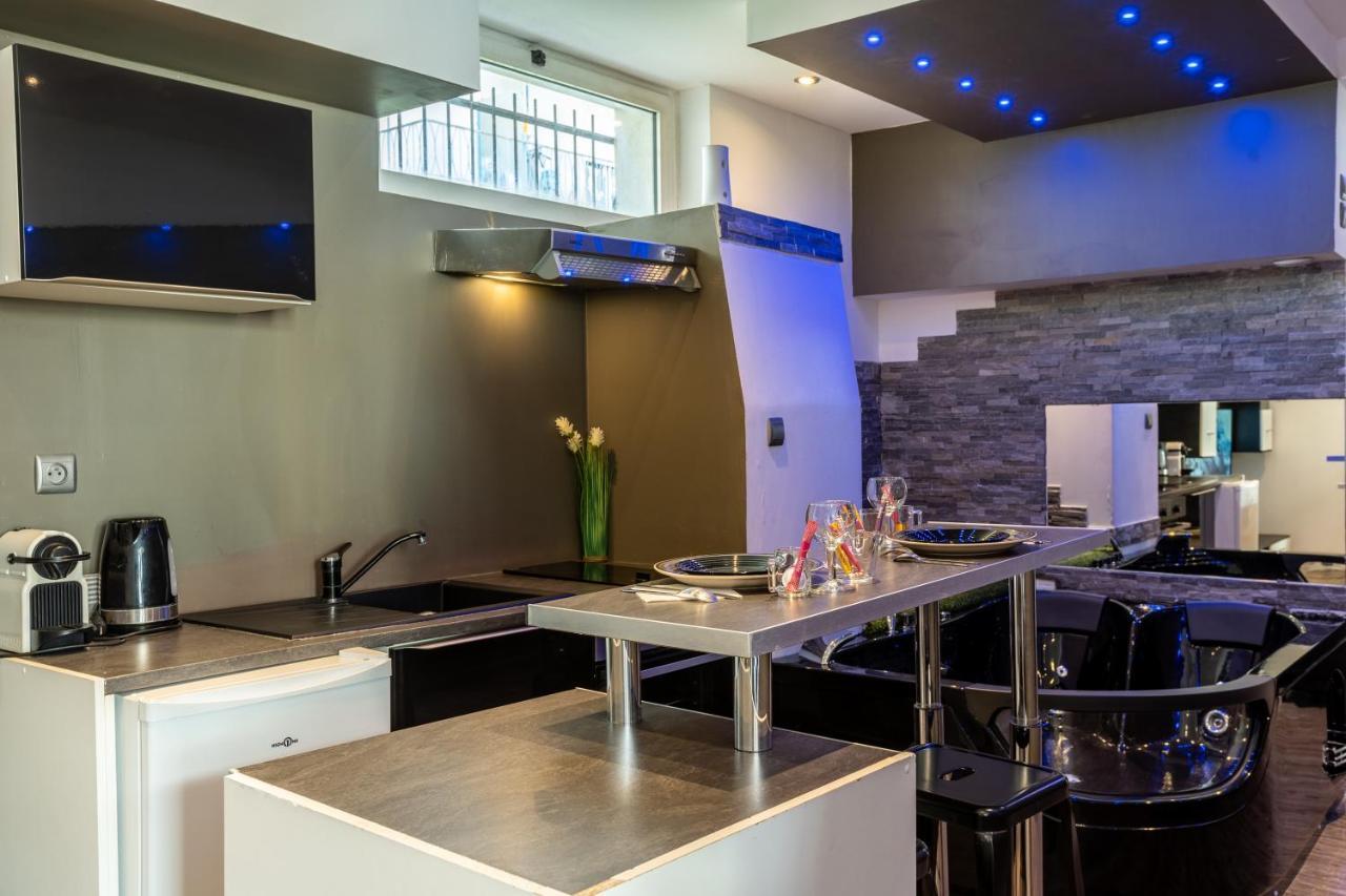 Jacuzzi, Appart Moderne, 30 Metres De La Nice