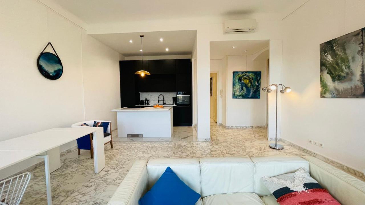 Spacious 3 Bedroom Flat Center - Magnificent View-parking Appartement Nice