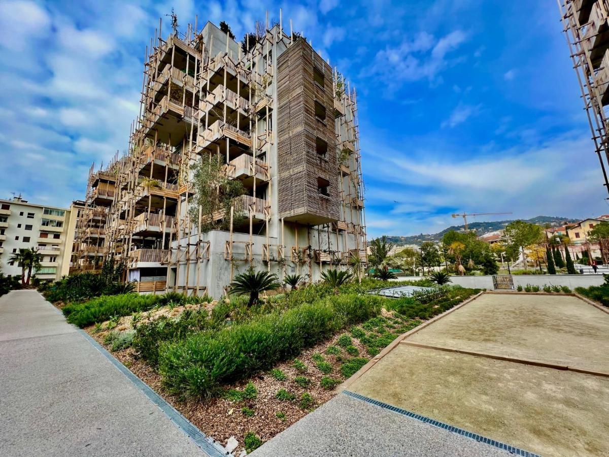 Riviera - Superbe 3 Pieces Avec Terrasse Plein Sud Et Parking Ac- La Terrasse Du Jardin Du Ray Apartment Nice