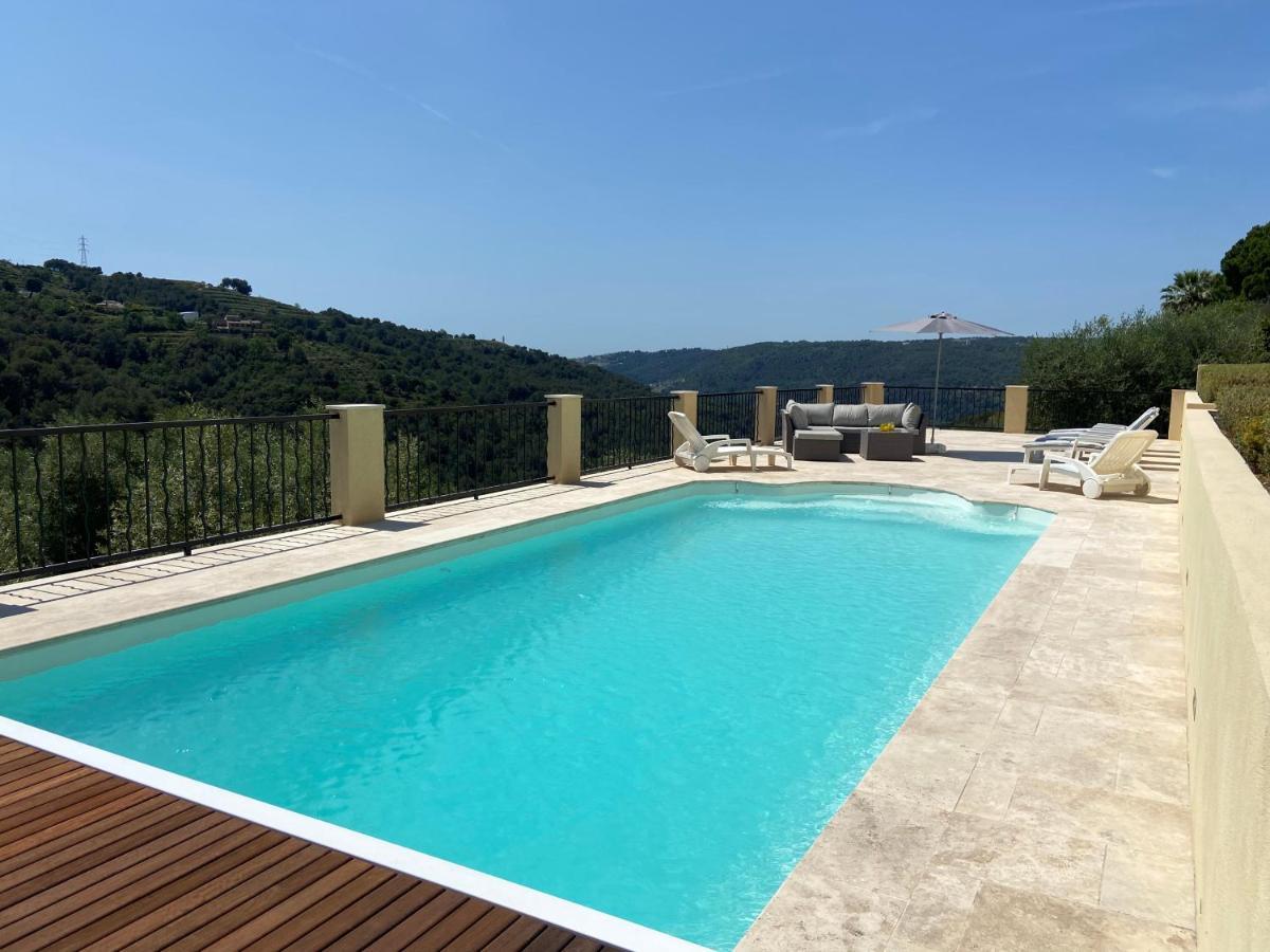 Avec Piscine Chauffee Collines * Nice
