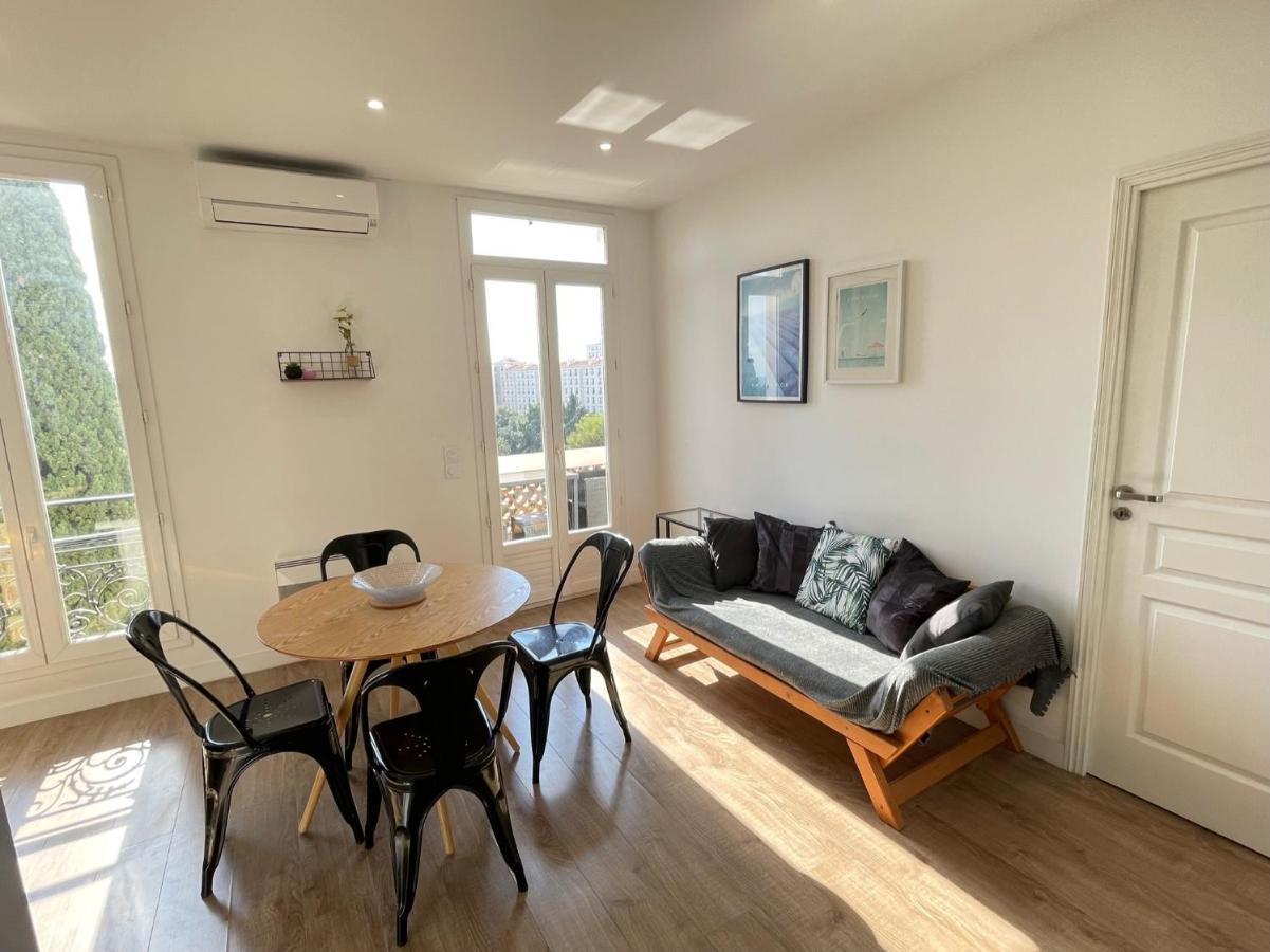 Renting - Cambrai - Luxurious Sea View Terrasse - King Bed - Parking - Ac - Fully Equipped Apartamento Nice