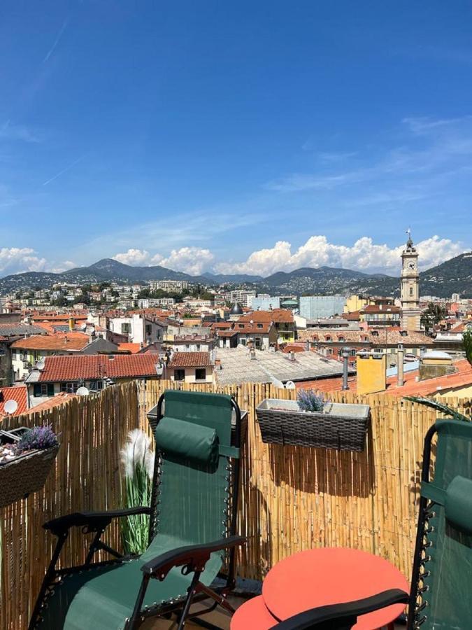 La Croix - F3, Terrasse Vue Panoramique, Vieux-nice Old Town And Terrace