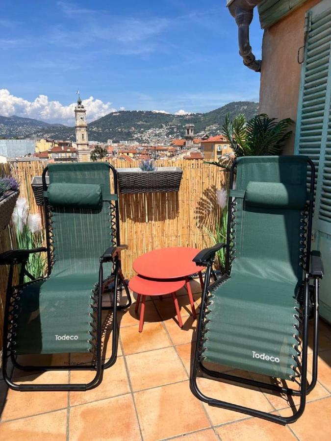 Apartment La Croix - F3, Terrasse Vue Panoramique, Vieux-nice Old Town And Terrace *