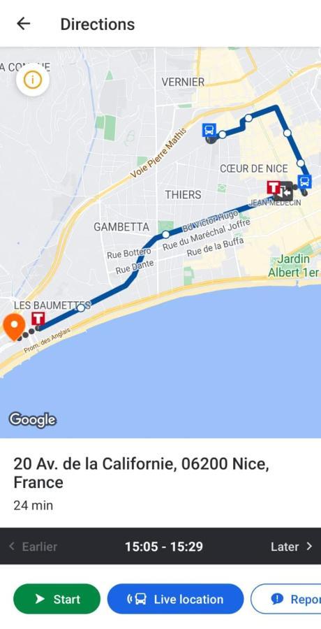 Apartment Magnifique 60m2 ,3 Pieces , Equipee,tres Lumineux, 2 Minutes A Pied De La Plage