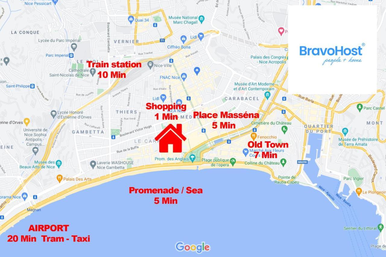 Grimaldi 5 Pers Wi-fi Ac * Nice