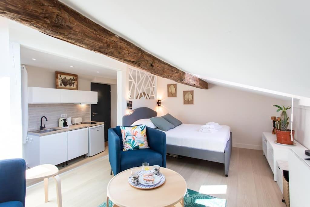#49 Perfect Location Saleya Old Town 2mins To Sea Ac Appartement