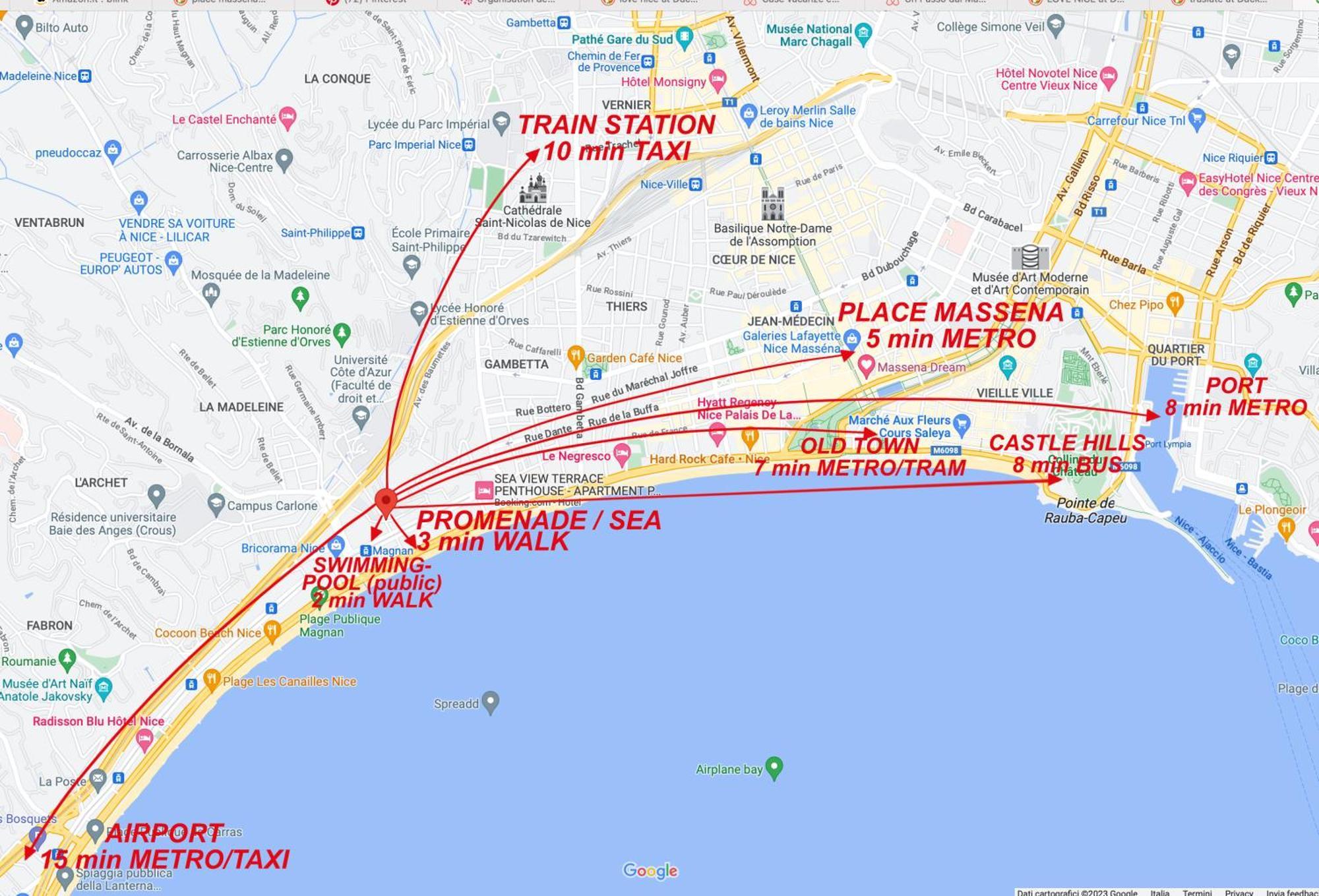 Apartamento Beautiful Renovated ,next To The ! Air-c, Free Parking! *