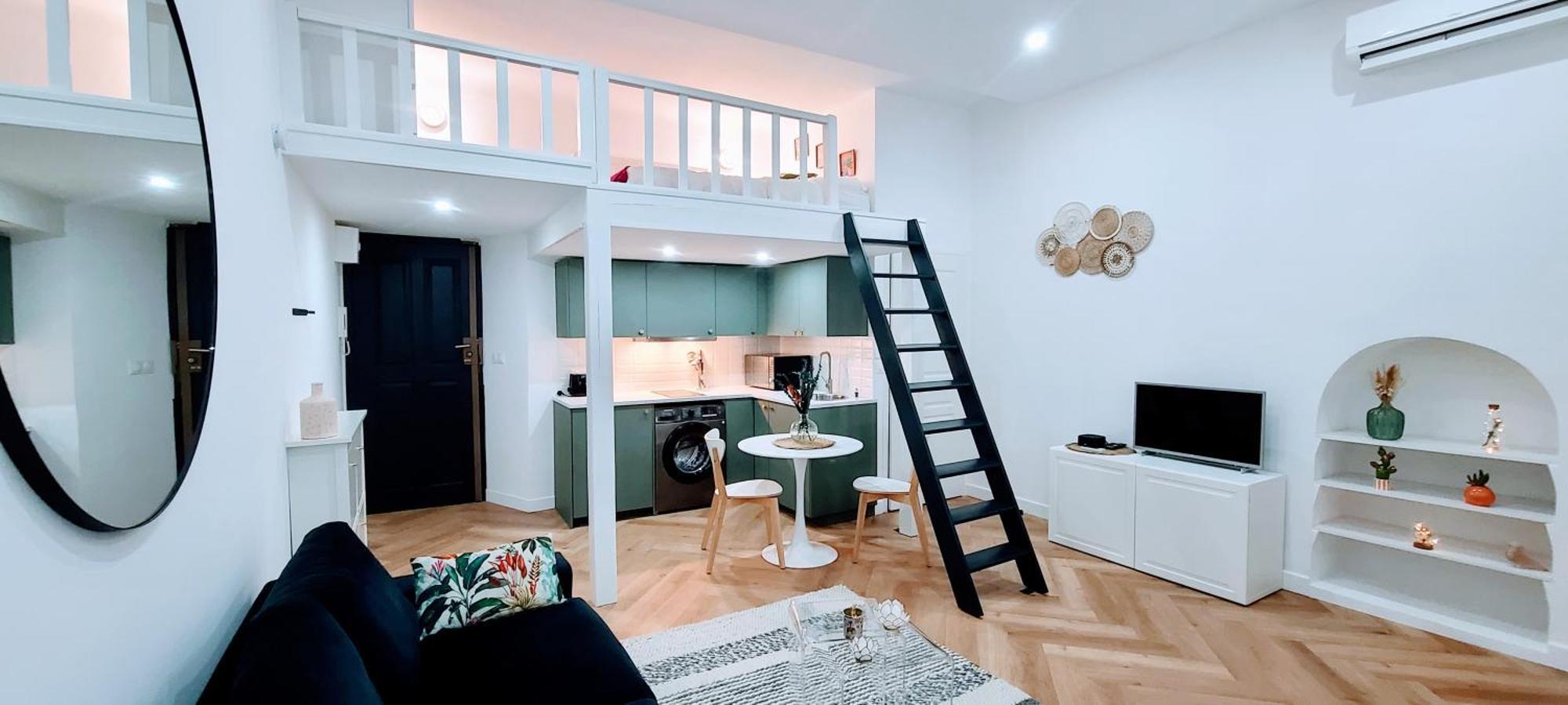 Elegant 4 Couchages Front De Clim Parking Privatif Wifi Apartment Nice