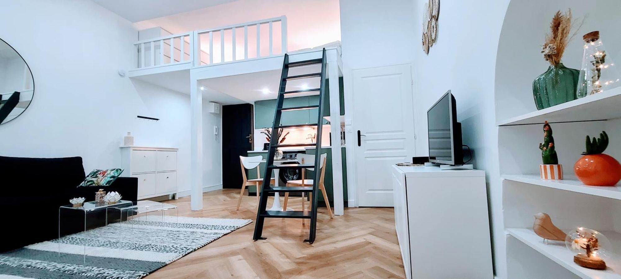 Elegant 4 Couchages Front De Clim Parking Privatif Wifi Nice