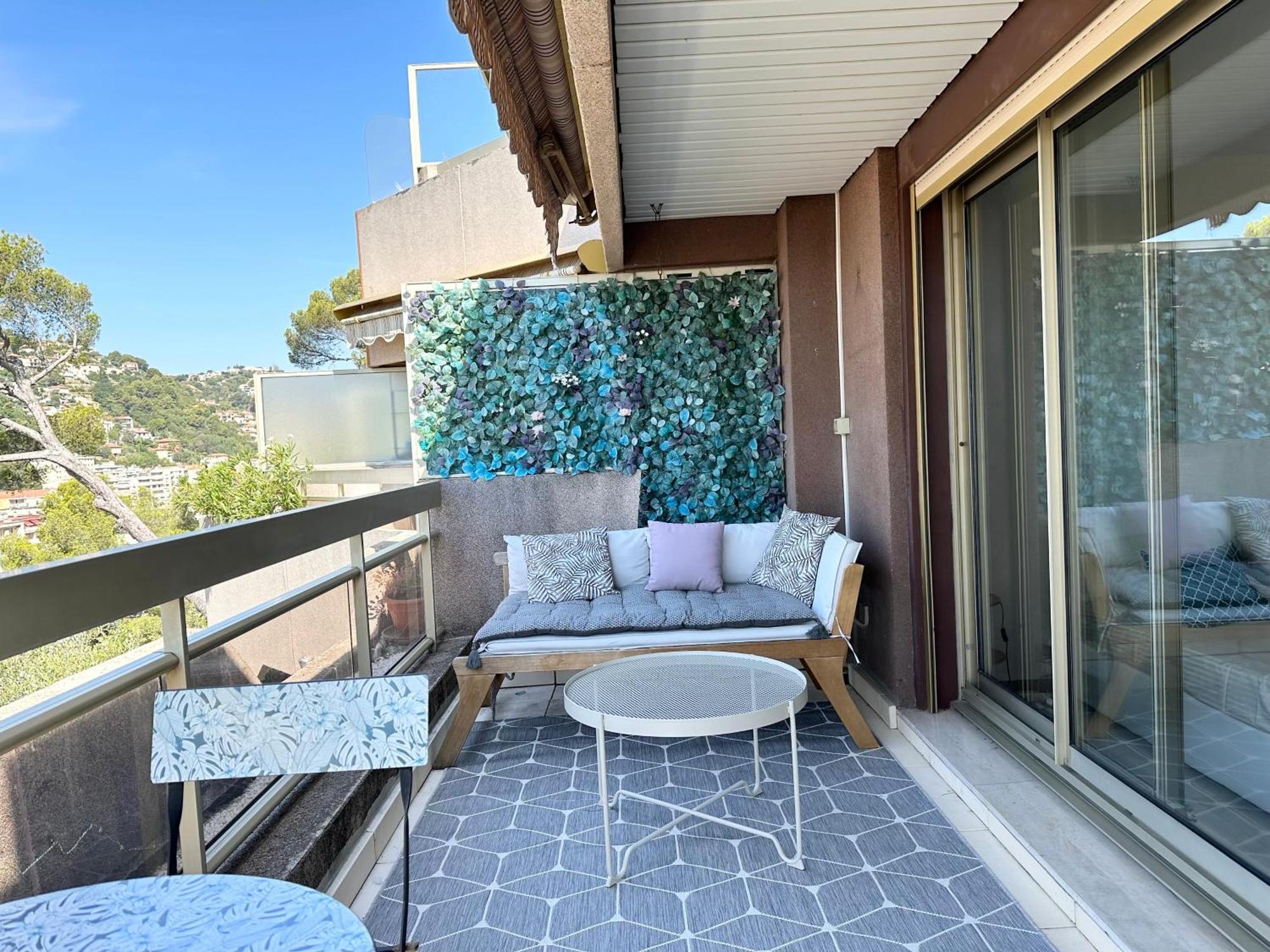 Nice, Grand Studio - Piscine - Terrasse Vue Mer Appartement