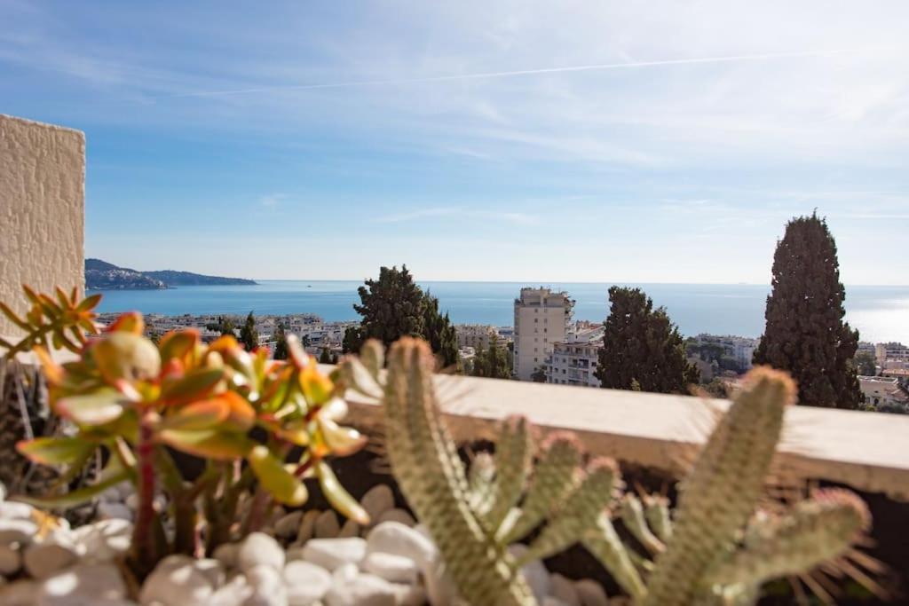 L11 Staywiz Us -claire Fontaine Sea View 2 Bdr Ac Parking Swiming Pool Nice