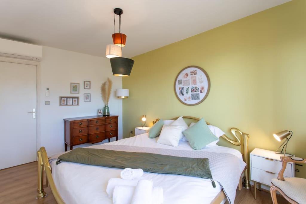 L11 Staywiz Us -claire Fontaine Sea View 2 Bdr Ac Parking Swiming Pool