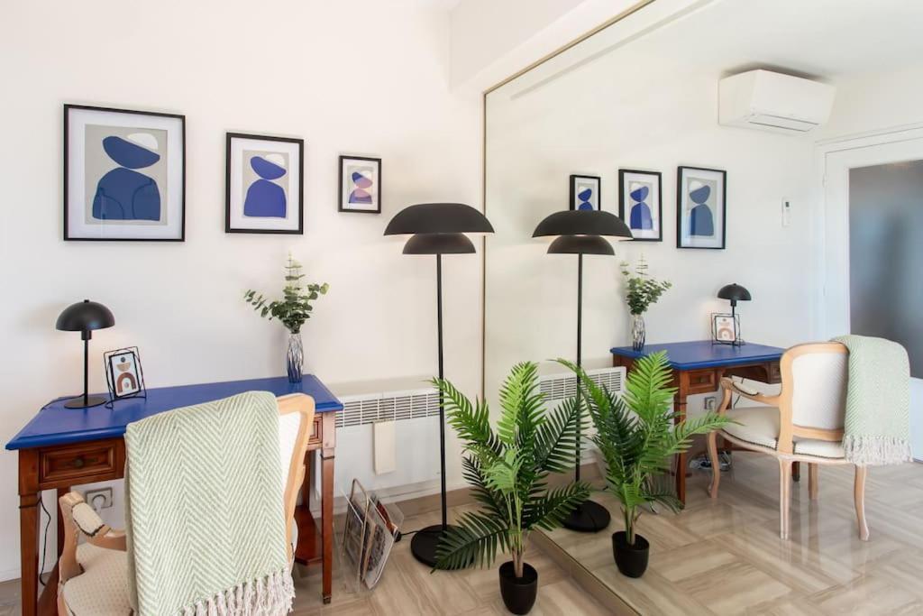 L11 Staywiz Us -claire Fontaine Sea View 2 Bdr Ac Parking Swiming Pool * Nice