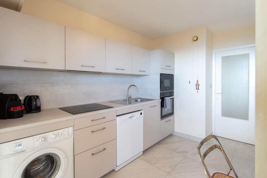 L11 Staywiz Us -claire Fontaine Sea View 2 Bdr Ac Parking Swiming Pool * Nice