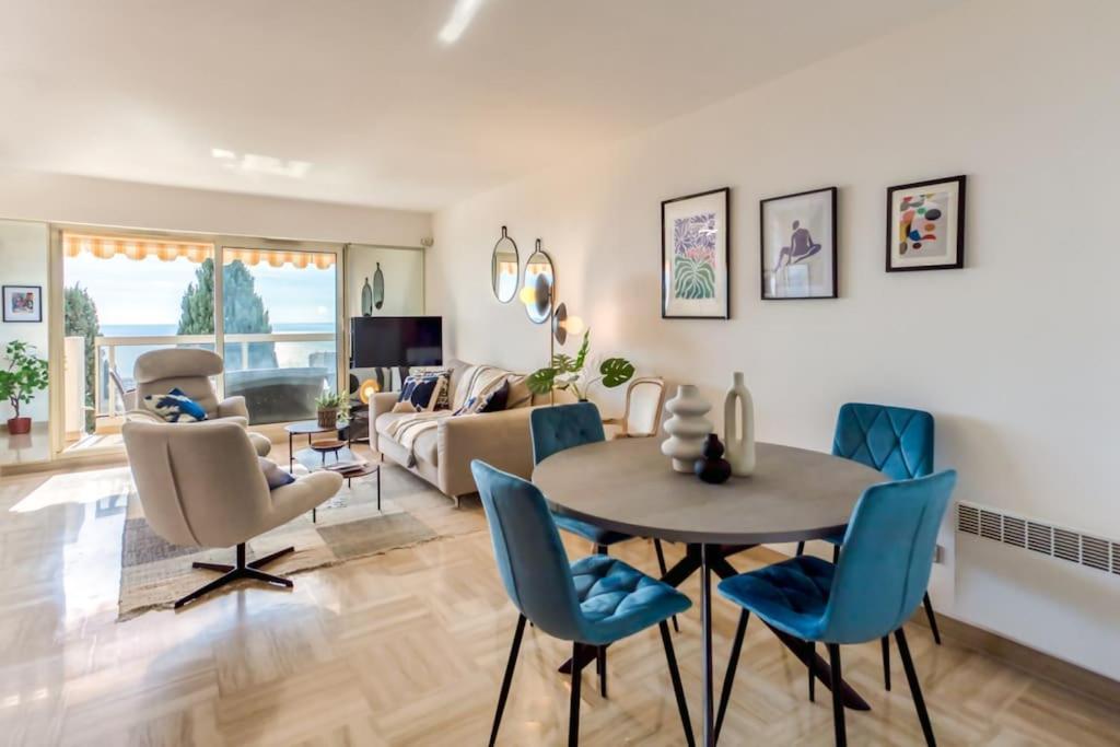 L11 Staywiz Us -claire Fontaine Sea View 2 Bdr Ac Parking Swiming Pool * Nice