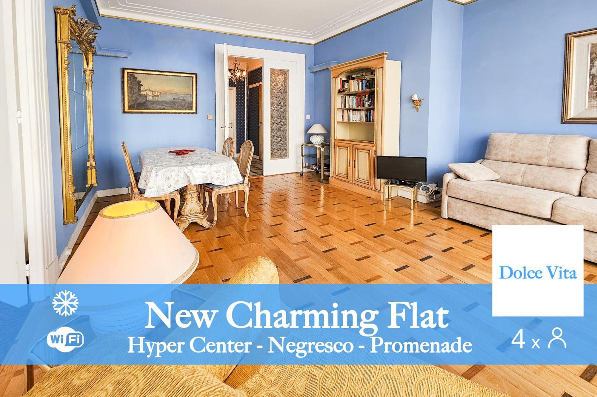 Vecchio Palais Mary Promenade 4 Pers Ac Wifi Apartment