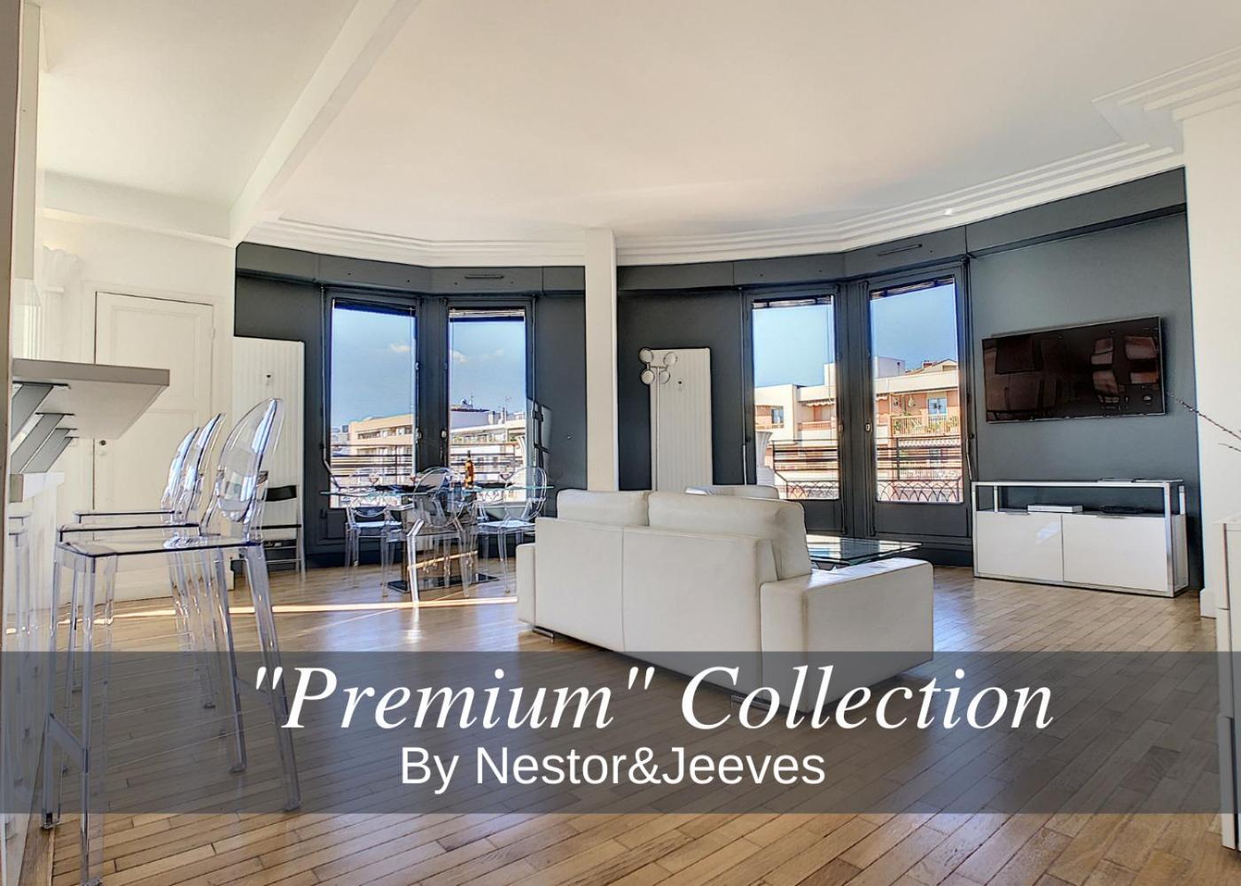 Apartment Nestor&Jeeves - Les Aigles - Very Close Sea - Top Floor - Luxurious Nice