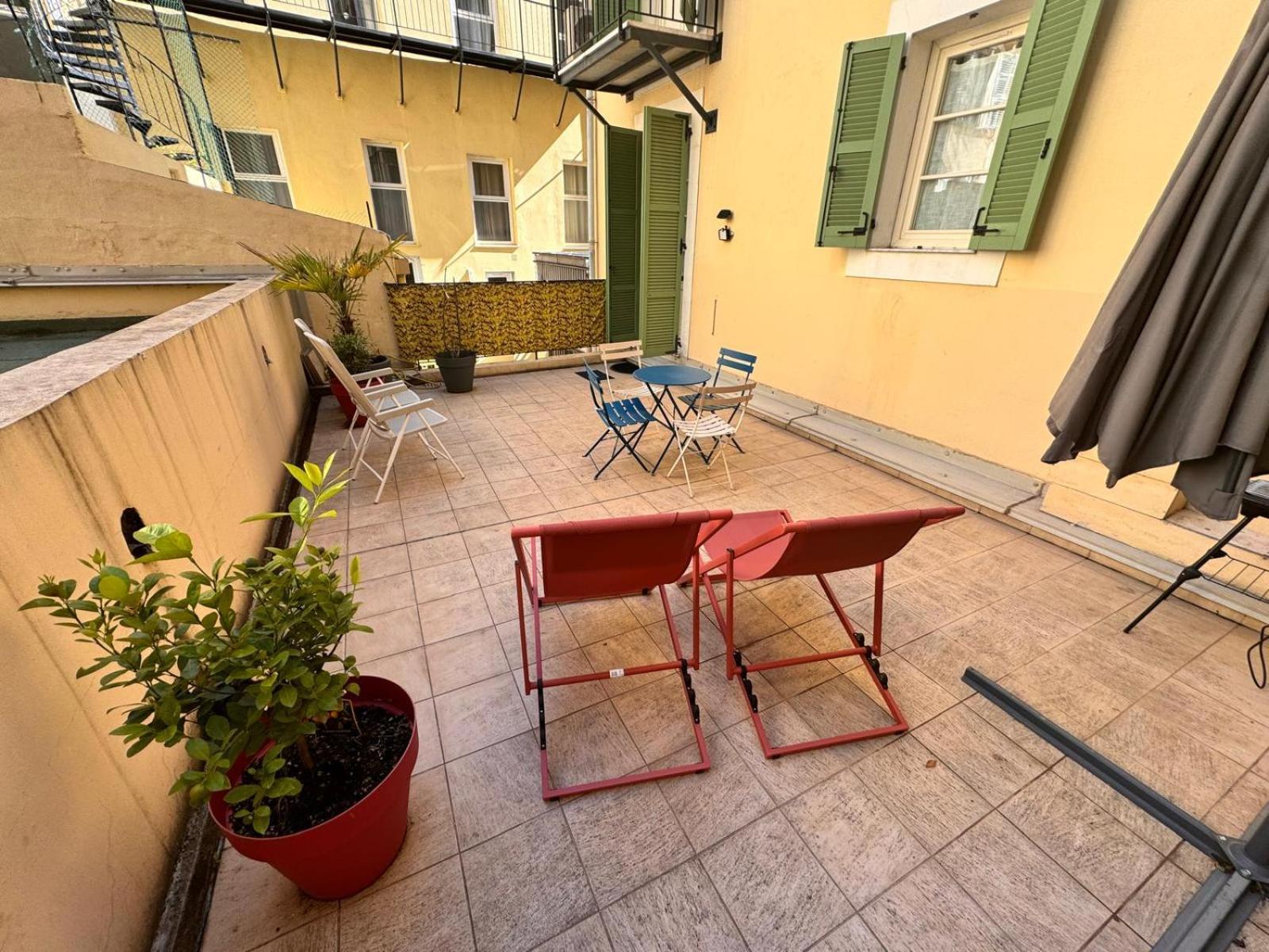 Apartment Grimaldi Ac 2 Terraces Wifi 5mins Sea