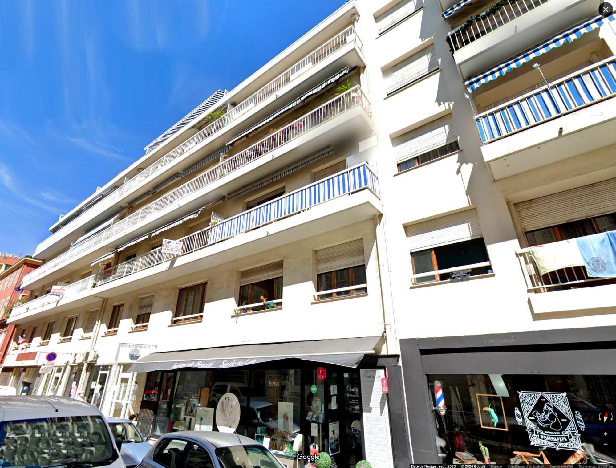 Apartment Sunny Port Old Town Free Private Parking - Clim & Balcony Nice