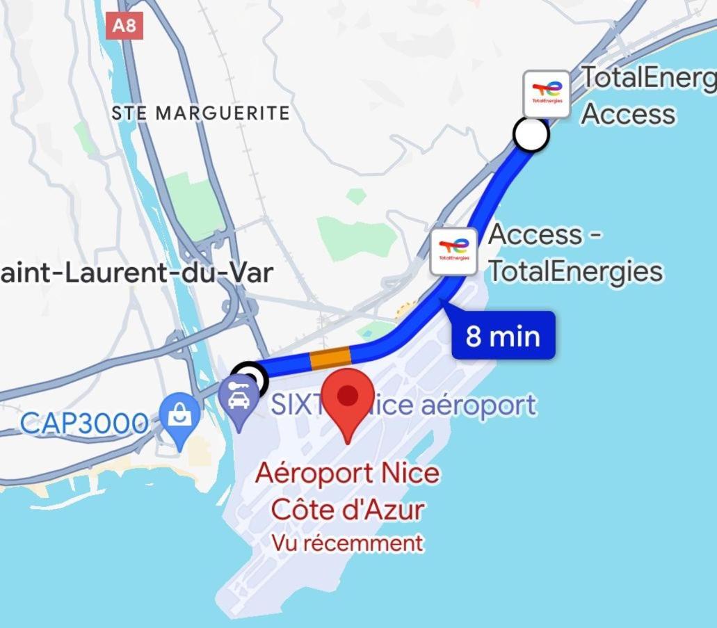 Apartment 1 Minute De La Promenade Des Nice