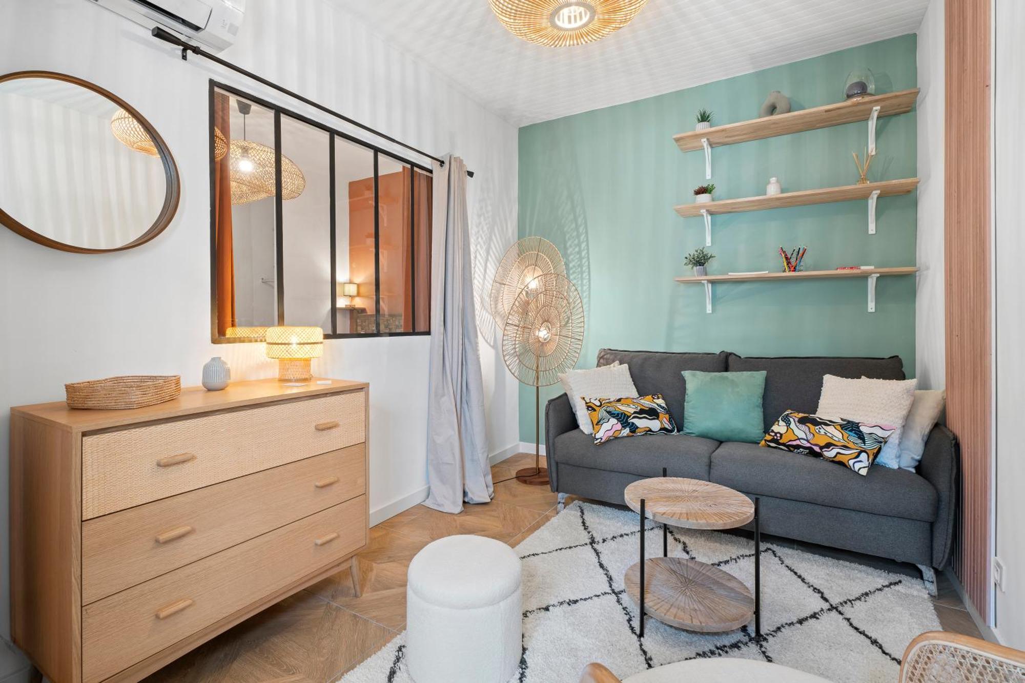 Apartment Renting - Barberis - Unique Getaway 2-room With Rooftop Terrace