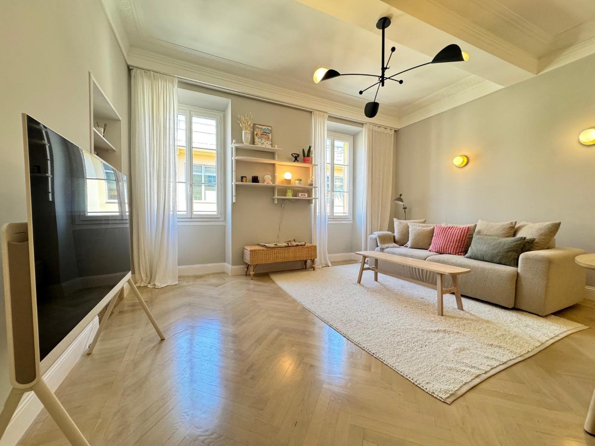 Riviera - Le Balcon Du Grand Alexandre - Amazing 3 Berdooms - Old Town Promenade Des Apartment