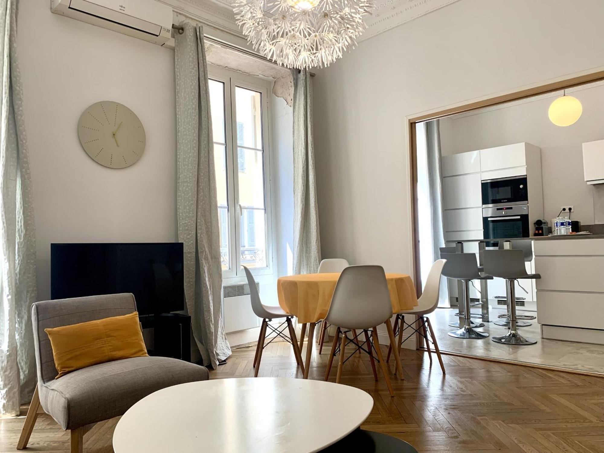 Riviera - 2 Minutes De La - Exceptionnel 2 Ac - Balcon Meyerbeer 1 Apartment Nice
