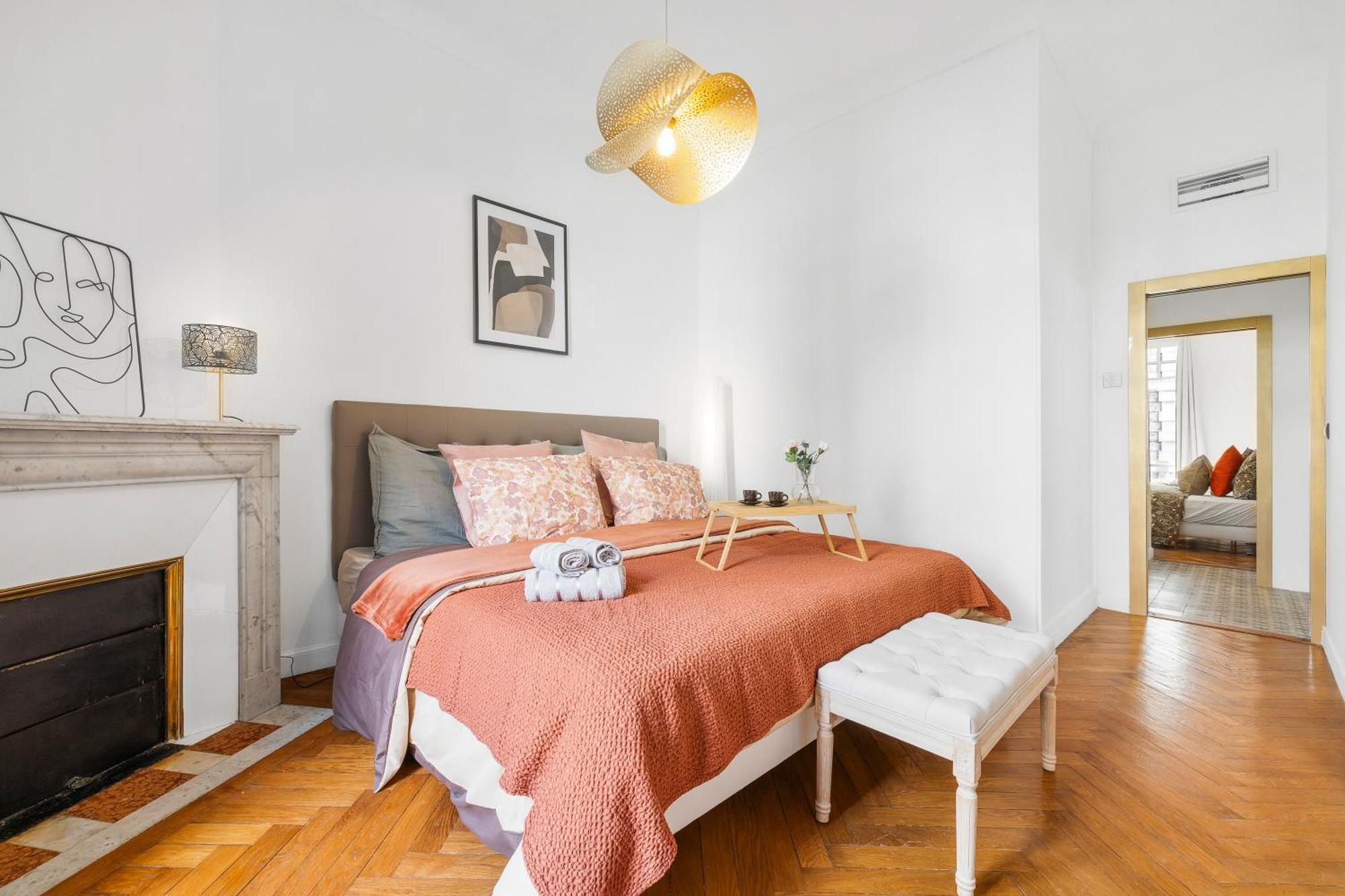 Apartment Renting - Joffre - Luxurious Haussmannian 180m2 4 Bedrooms Nice