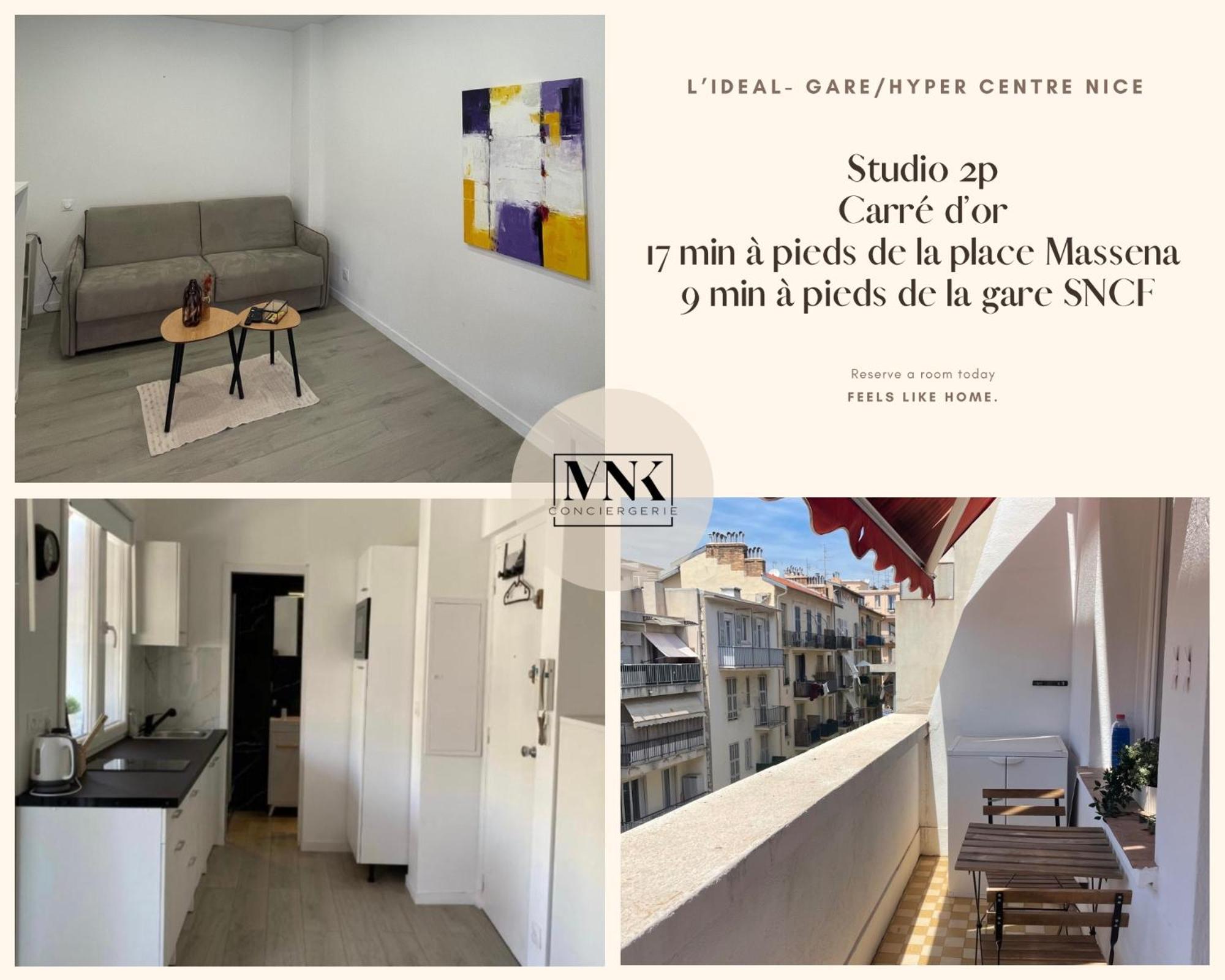 L'ideal - Hyper Centre, Gare Sncf * Nice