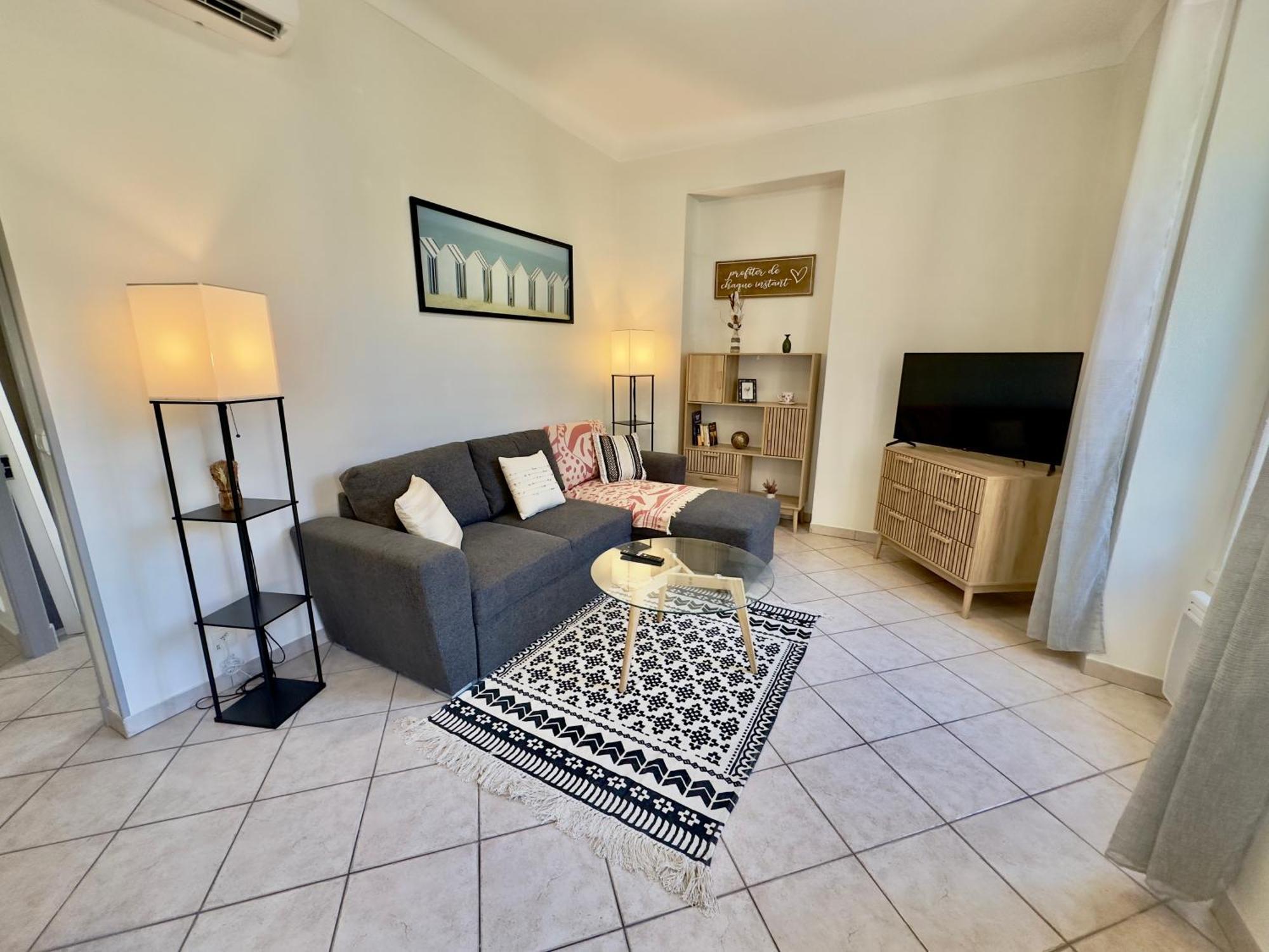 Azur - 10min Vieux Nice - Promenade Appartement