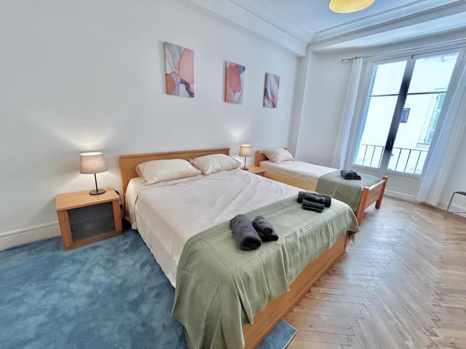 3p En Centre Ville, Spacieux Et Calme * Nice