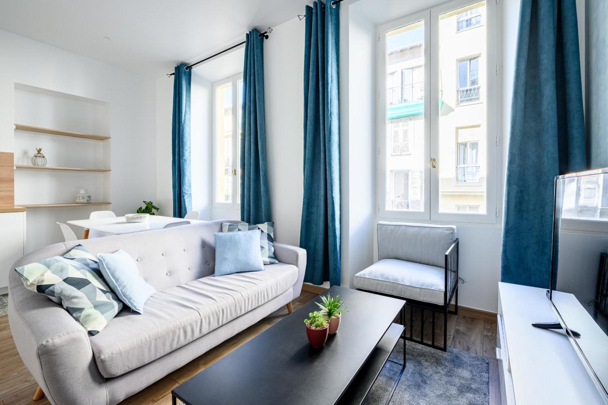 37 Massena - Magnifique 3p Moderne - Zone Pietonne - Climatise * Nice