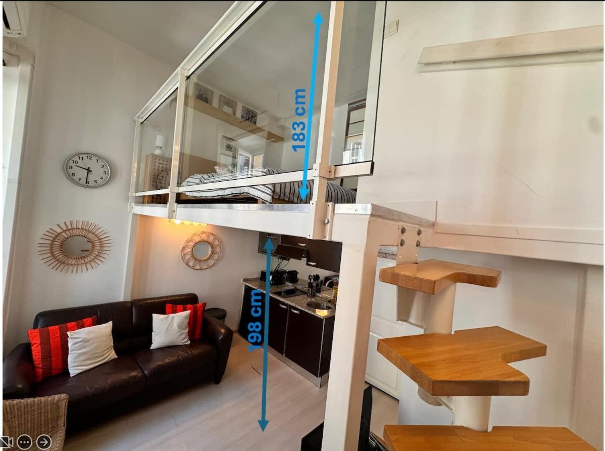 Tranquil With Mezzanine In Carre Dor Nice