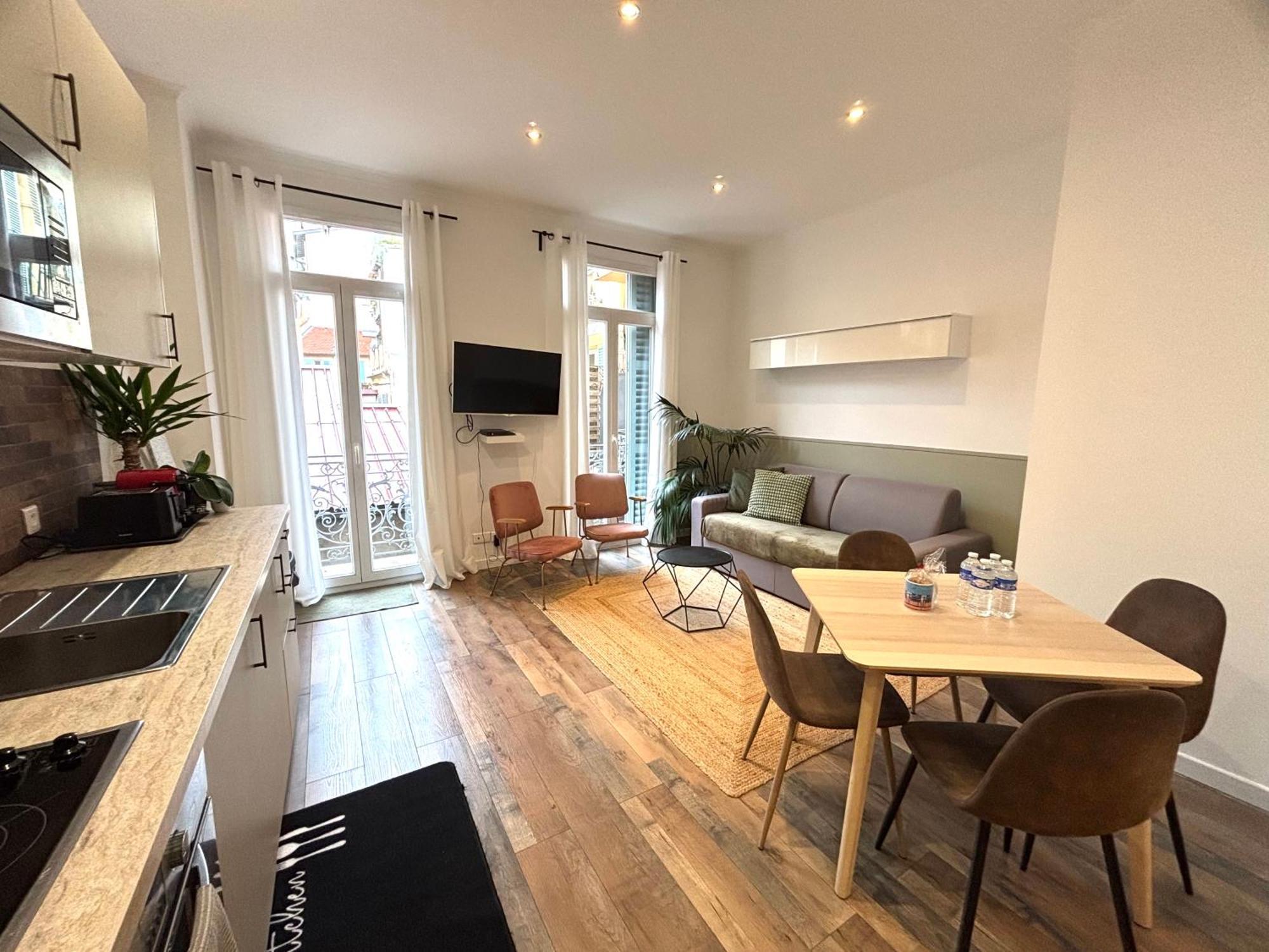 Apartment 2 Pieces Hyper Centre Proche Nice