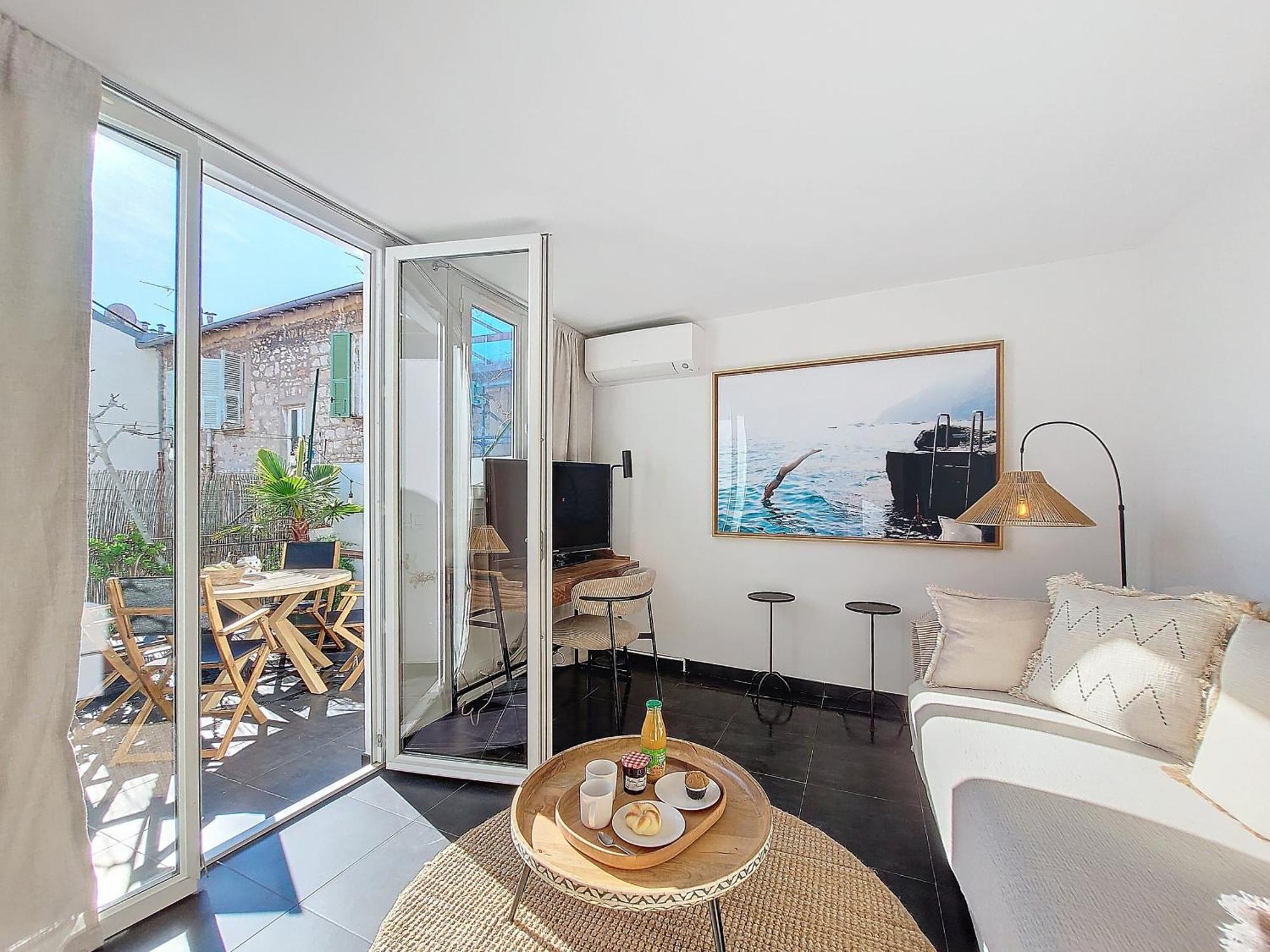 Nestor&jeeves - Terrasse Du Sud - - Terrace Apartment Nice