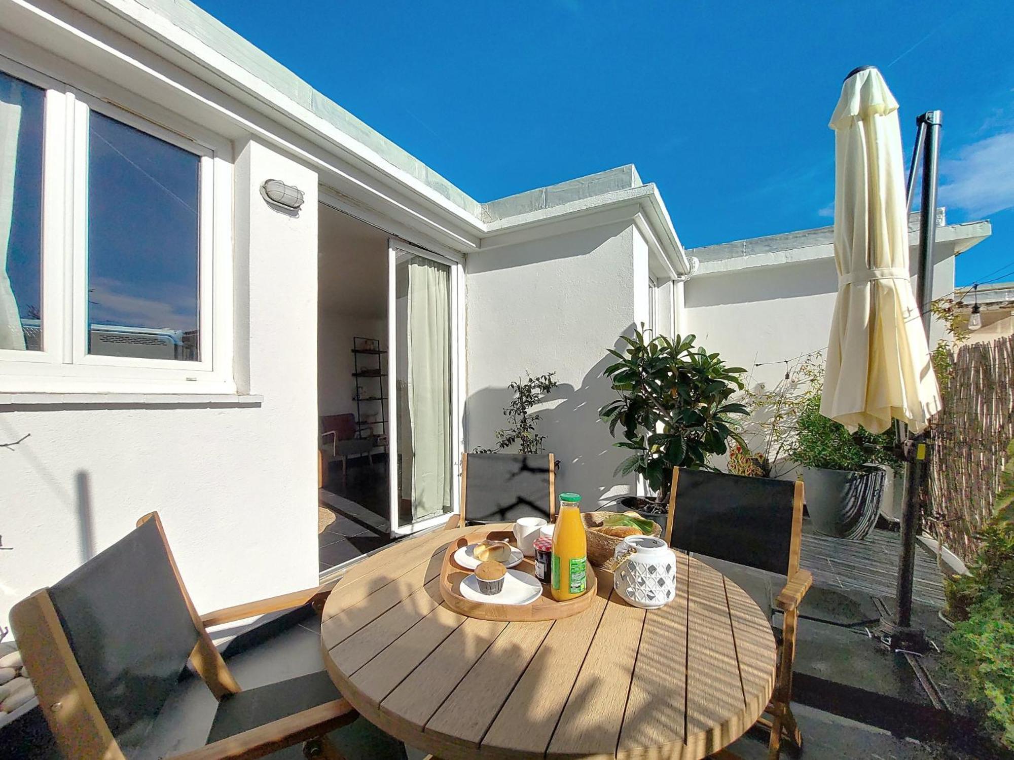 Nestor&jeeves - Terrasse Du Sud - - Terrace Apartment Nice