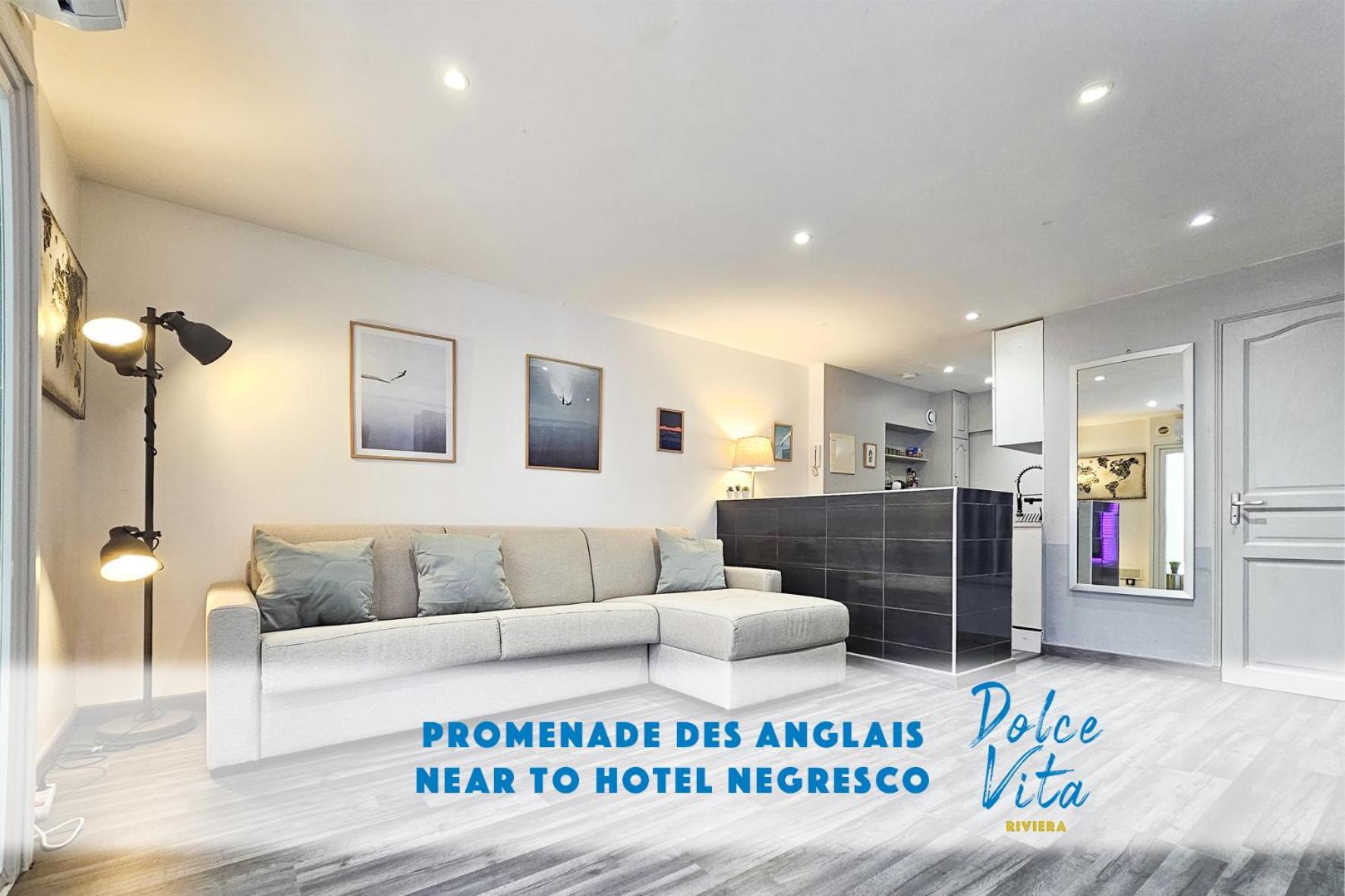 Palace Adly 2 Pers Wifi Ac Sea Apartment Nice