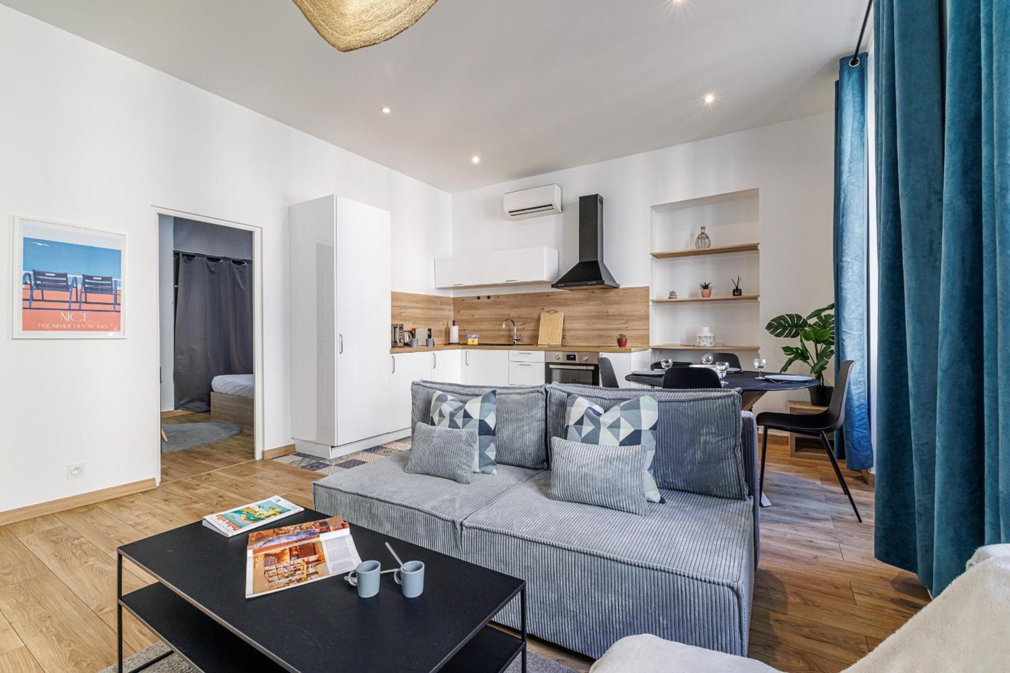 37 Massena - Magnifique 3p Moderne - Zone Pietonne - Climatise * Nice