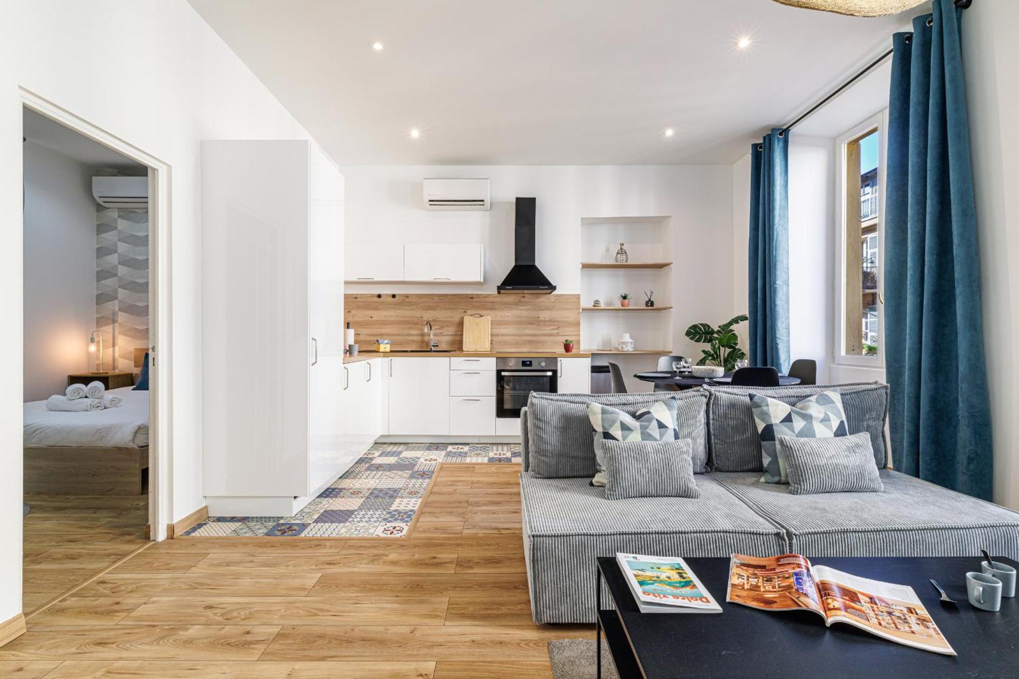 37 Massena - Magnifique 3p Moderne - Zone Pietonne - Climatise Apartment
