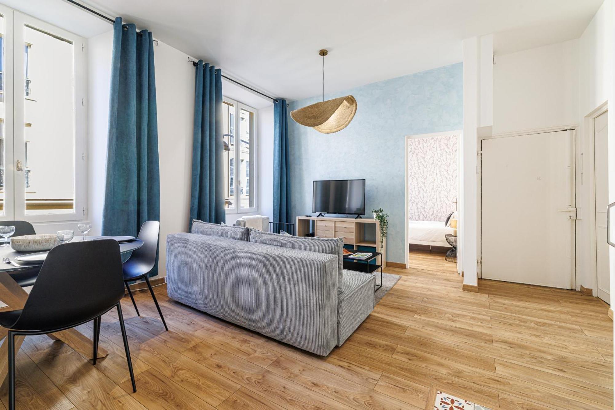 37 Massena - Magnifique 3p Moderne - Zone Pietonne - Climatise Apartment *