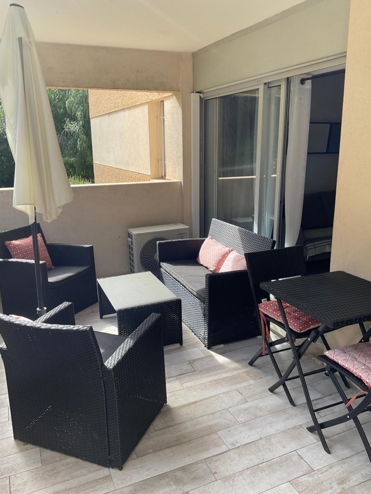 Apartment Coin Nuit Terrasse Parking Clim Nice