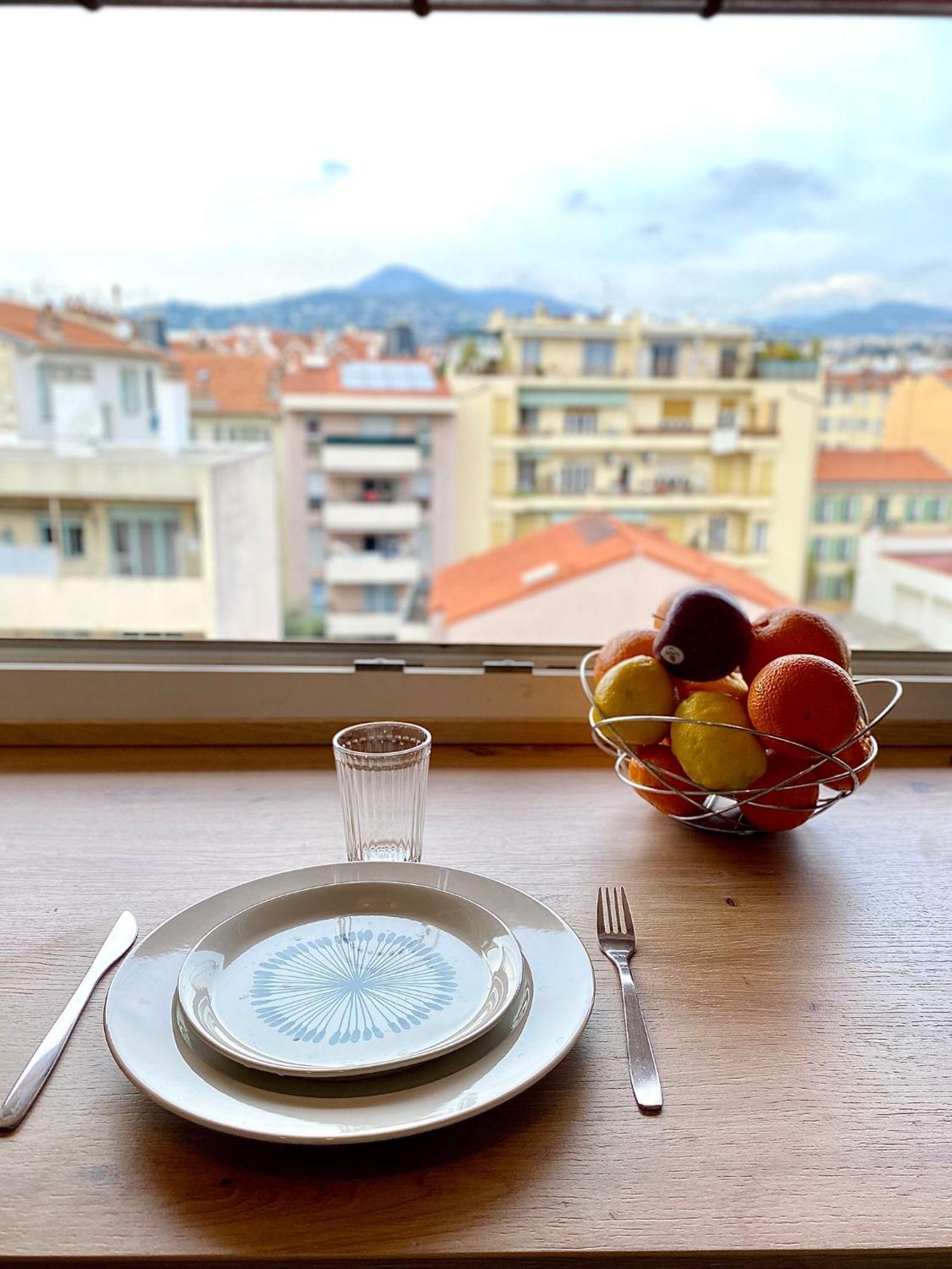 Apartamento Cosy Avec Vue Sur Montagnes, Proche Gare Nice